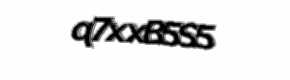 Security check image, please type the characters shown
